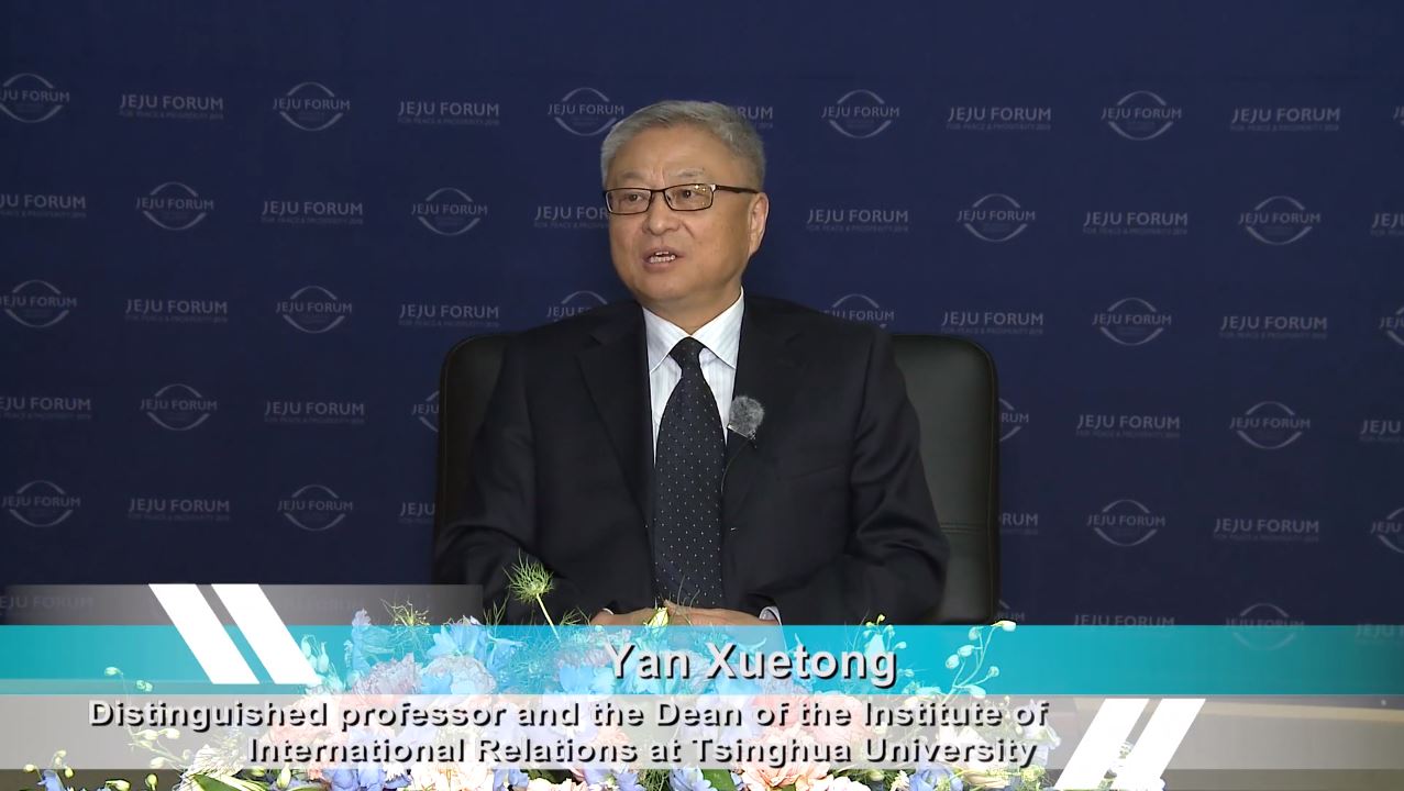 JPI PeaceTalk with Yan Xuetong, Dean of the Institute of International Relations, Tsinghua University.