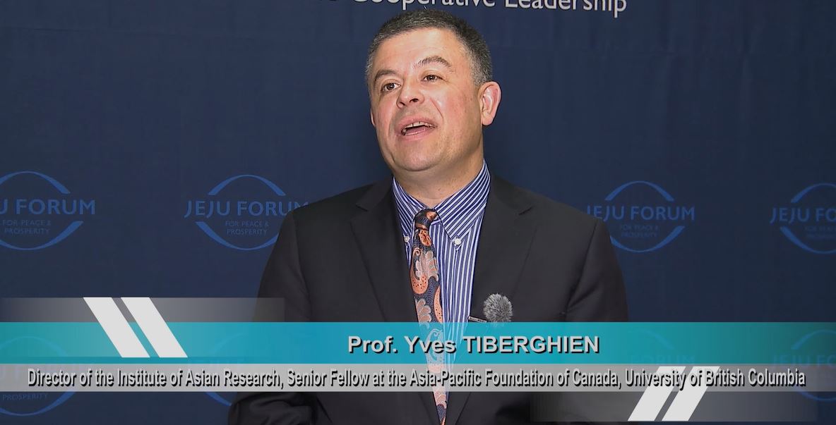 Theory and Practice of International Relations in East Asia & Peace (Prof. Yves TIBERGHIEN)